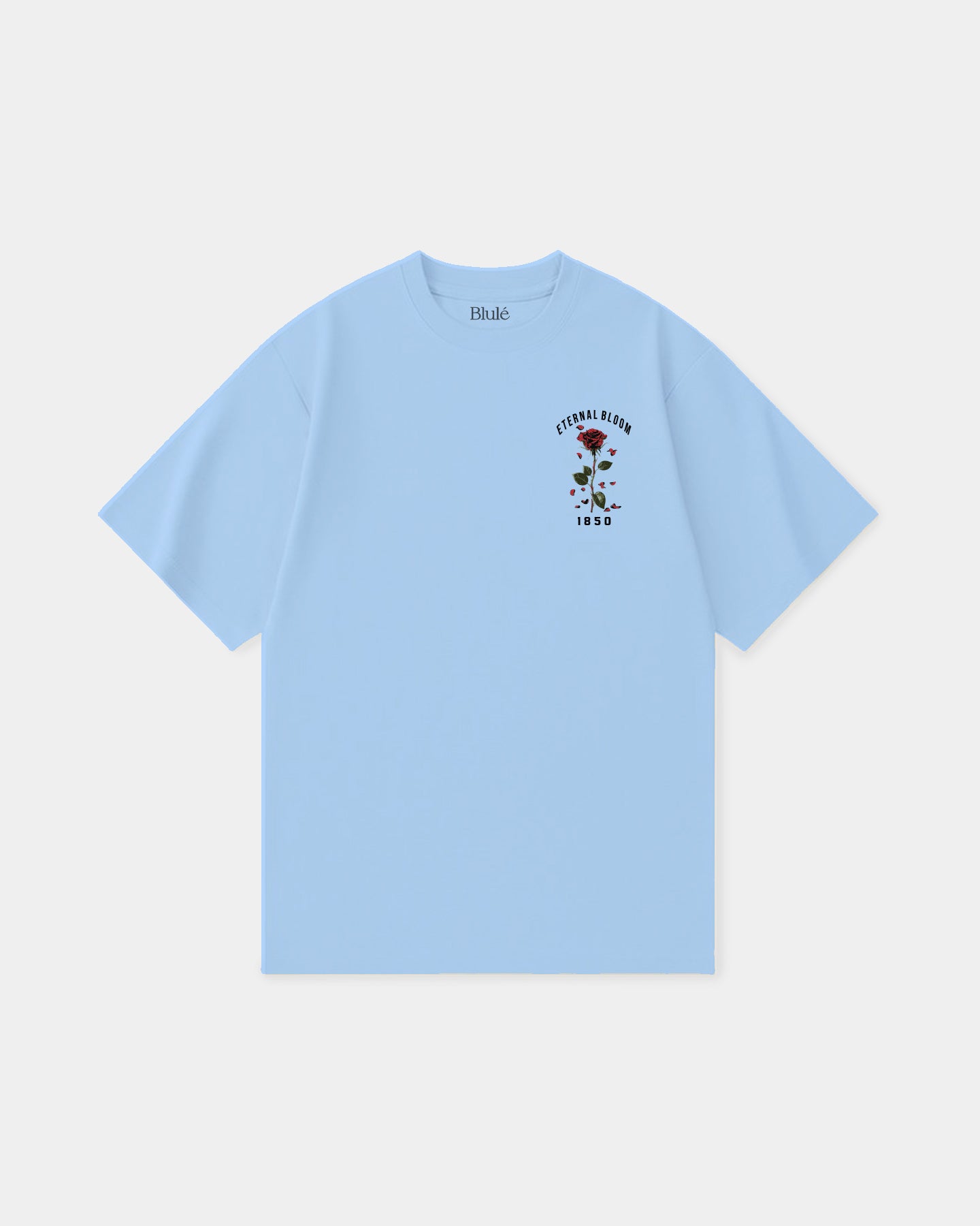 Oversized T Shirt Eternal Bloom Sky Blue