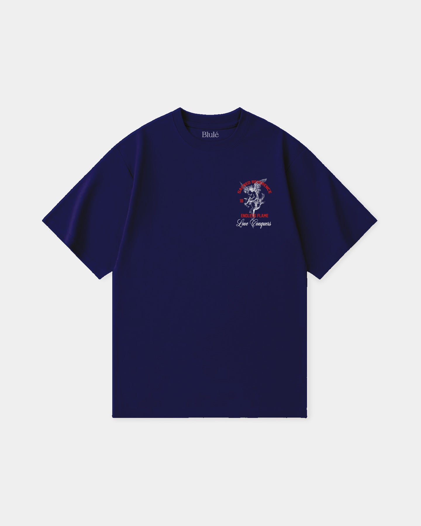 Oversized T Shirt Reverence Blue Navy