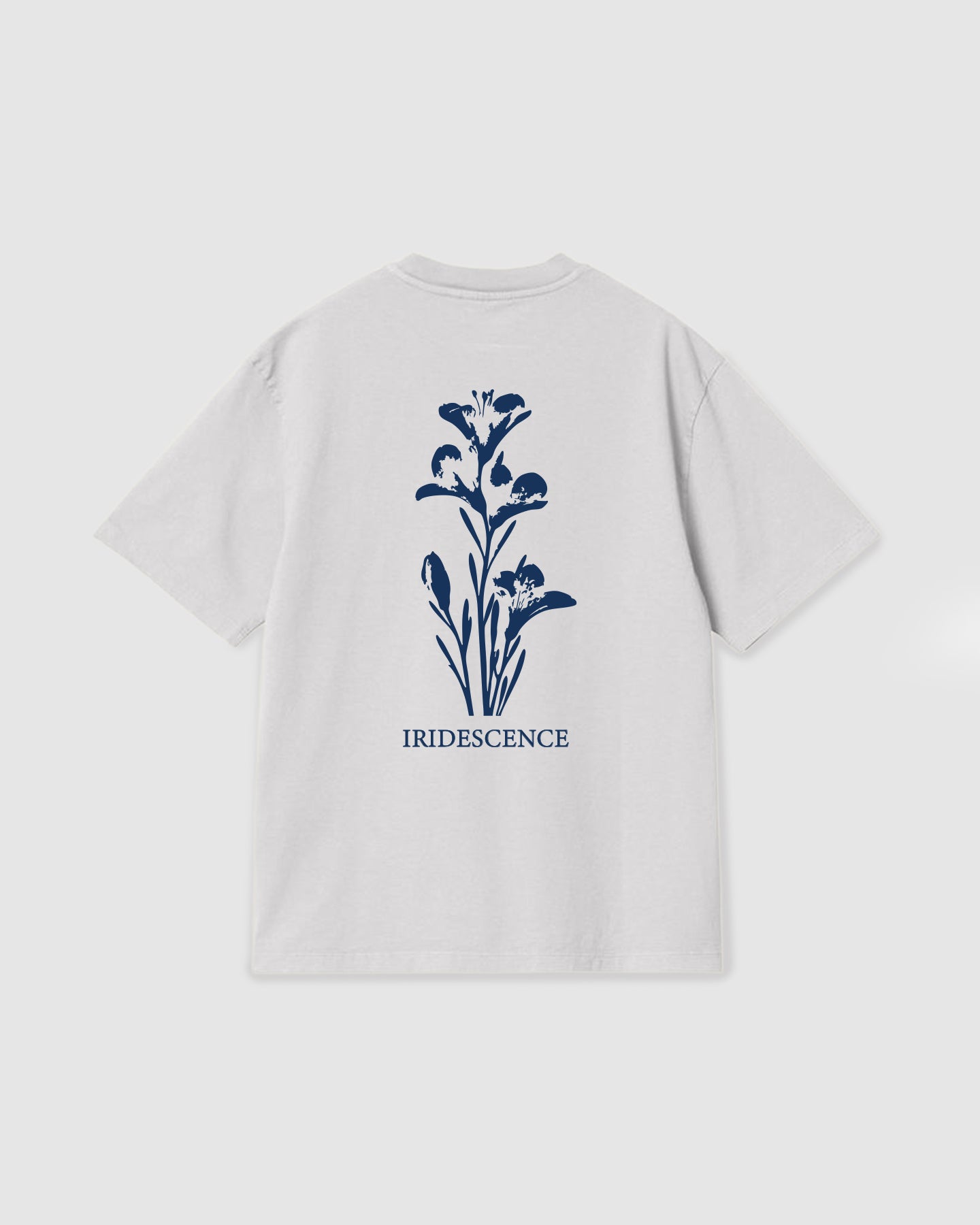 Oversized T Shirt Iridescence White