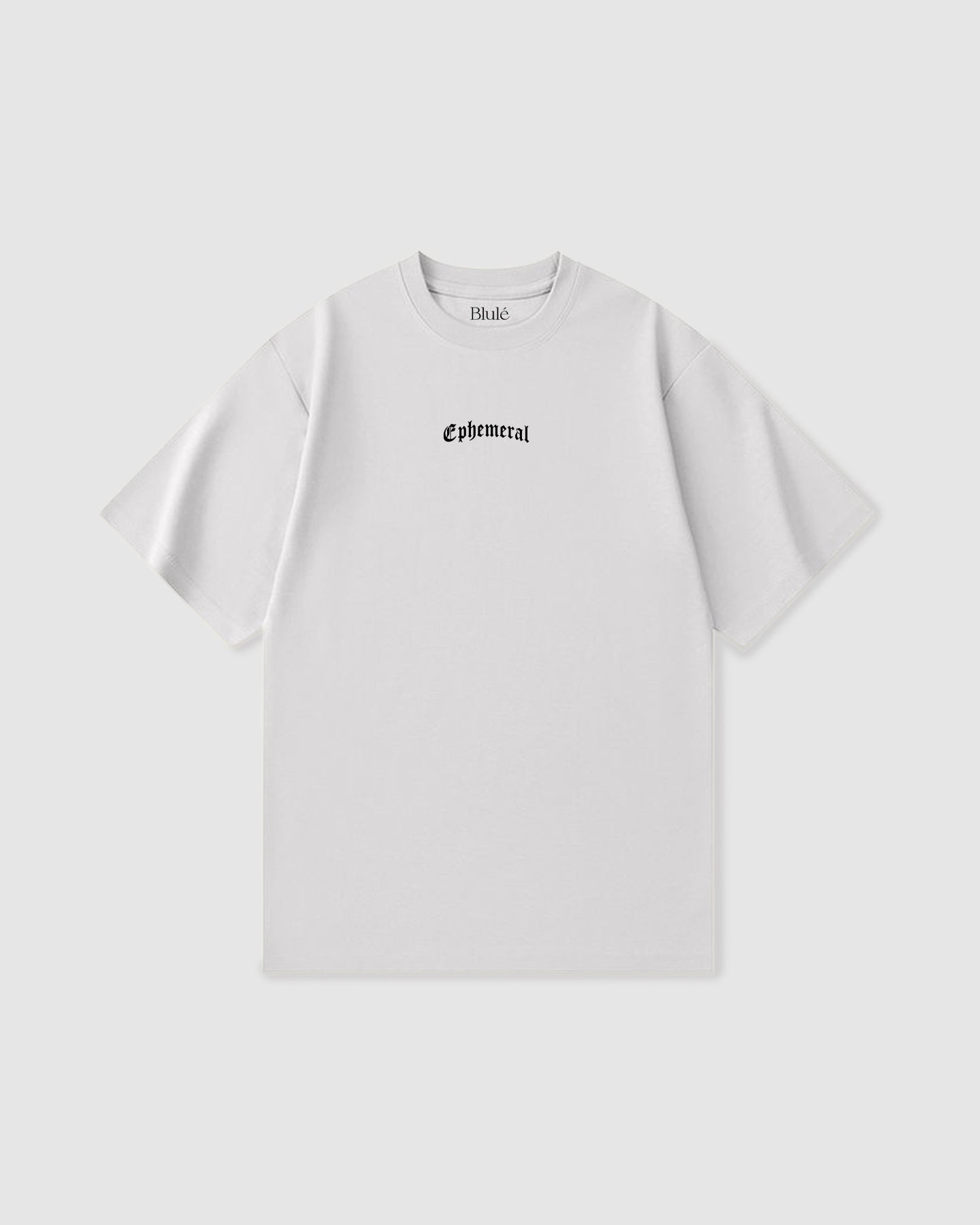 Oversized T Shirt Ephemeral White