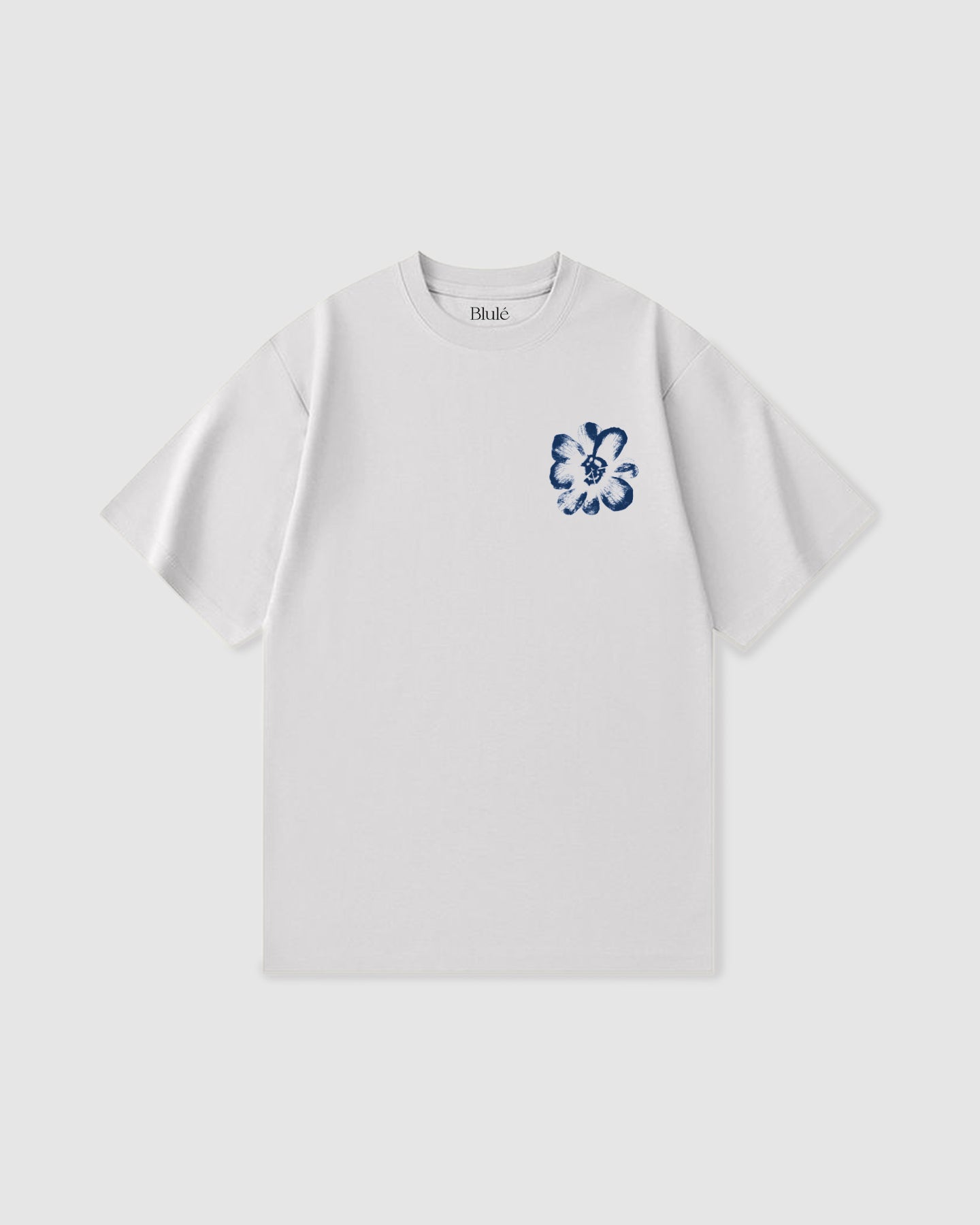 Oversized T Shirt Iridescence White