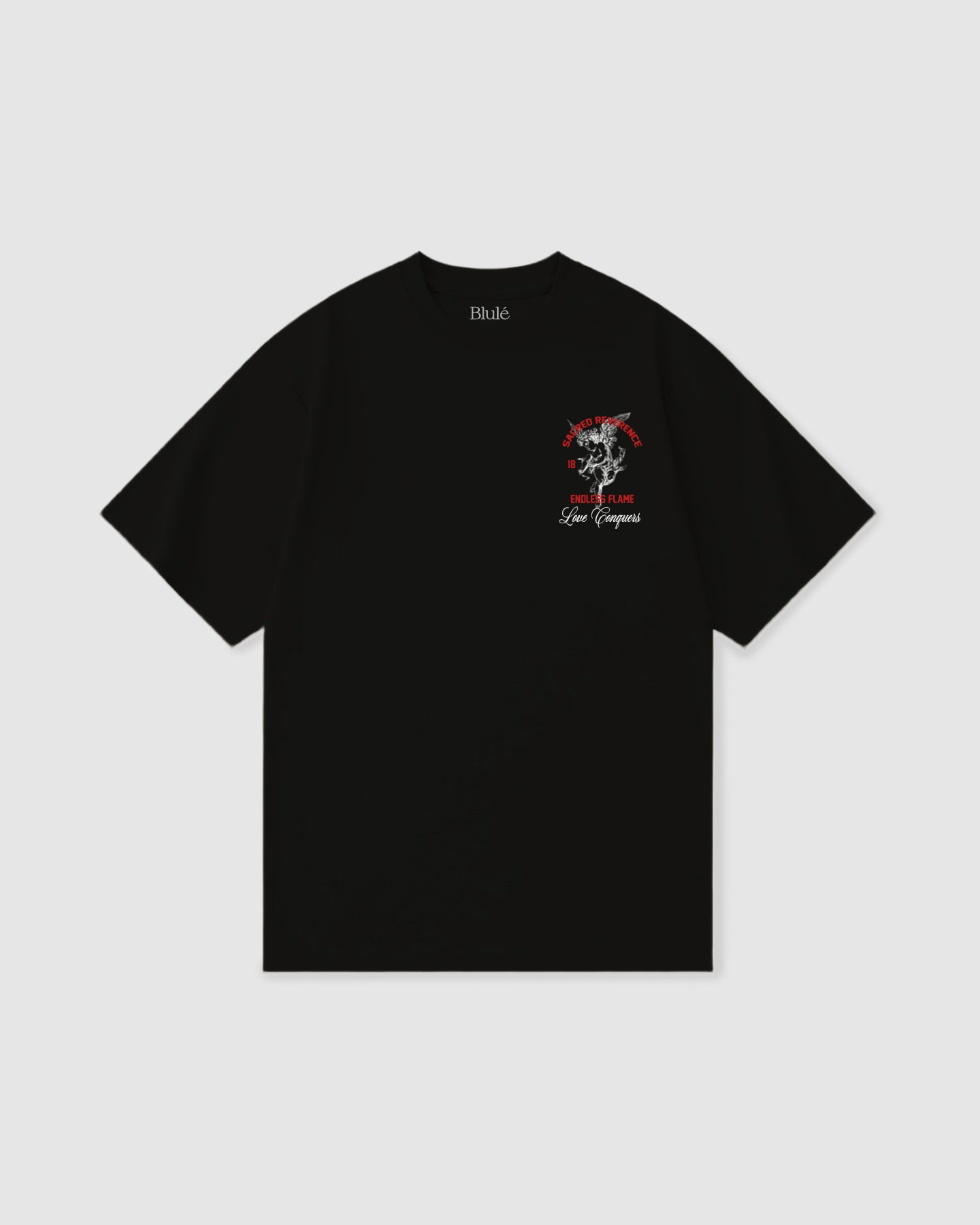 Oversized T Shirt Reverence Black