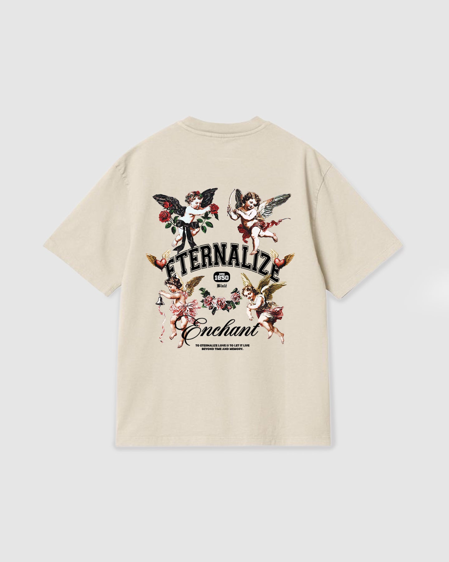Oversized T Shirt Eternalize Vanilla