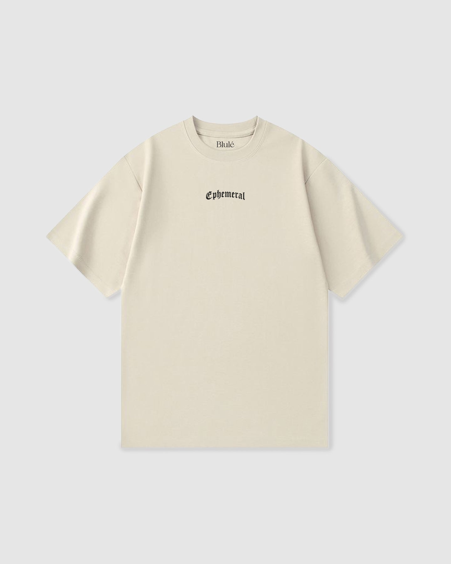 Oversized T Shirt Ephemeral Vanilla