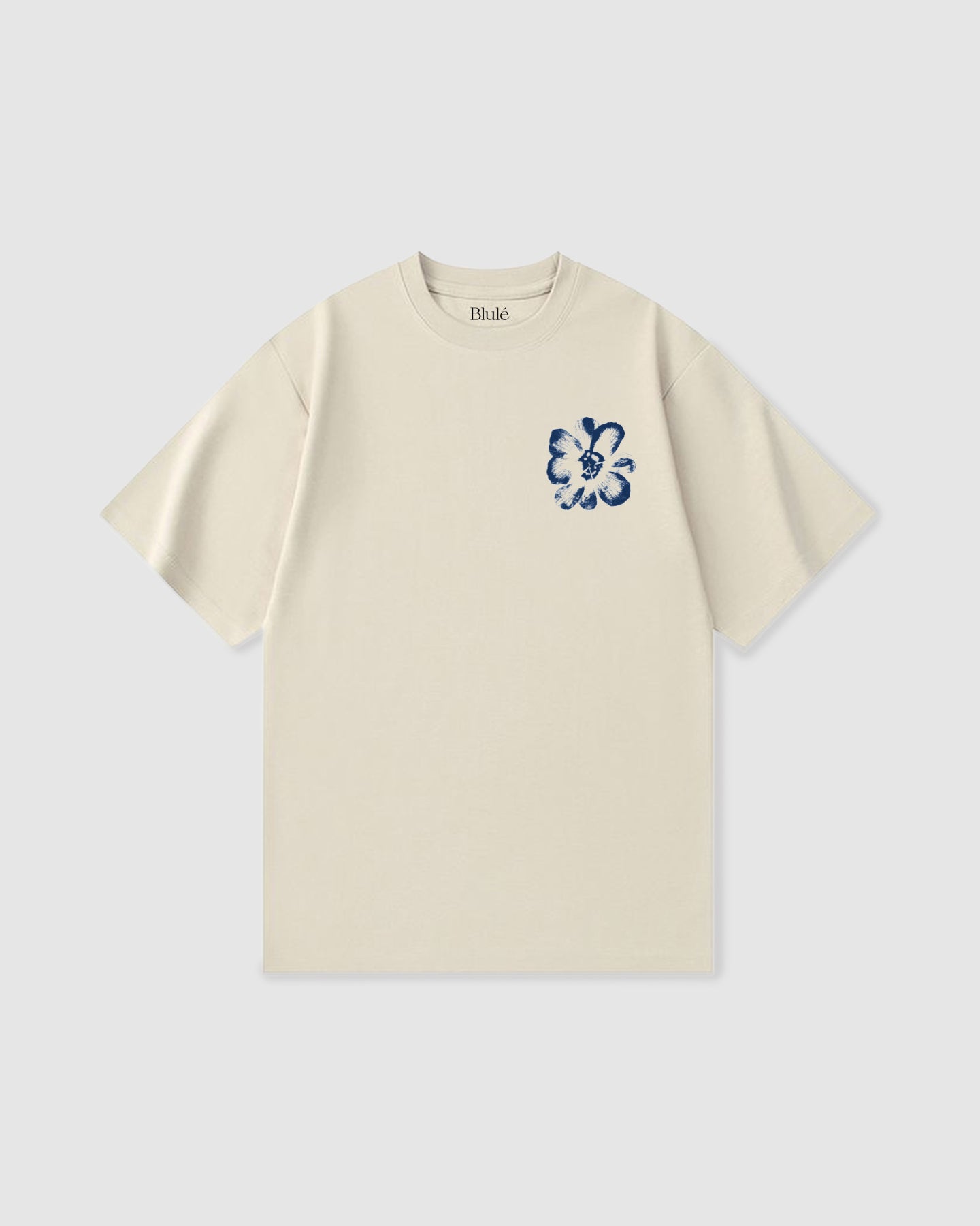 Oversized T Shirt Iridescence Vanilla