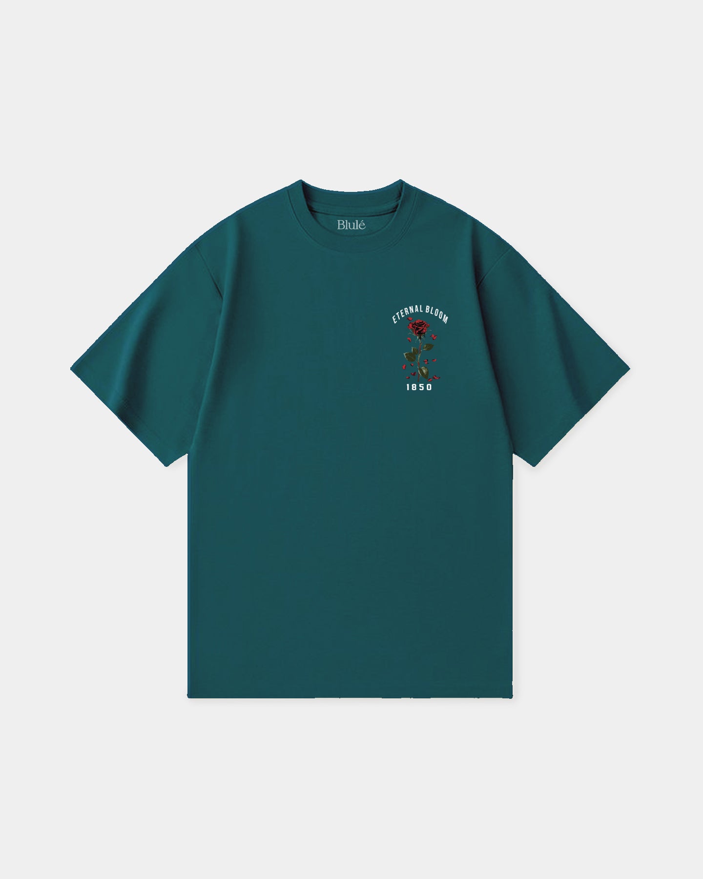 Oversized T Shirt Eternal Bloom Dark Green
