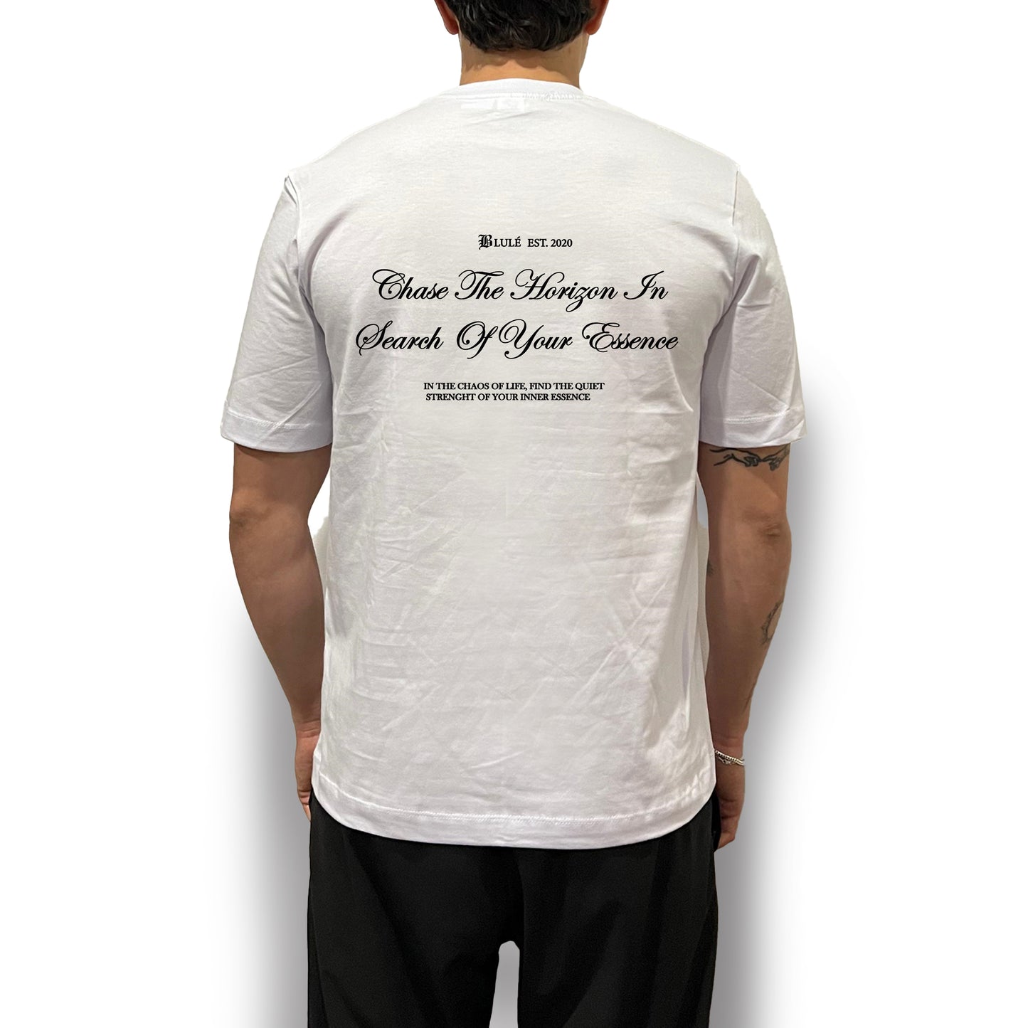 Camiseta Regular Fit Unisex Horizon Blanco