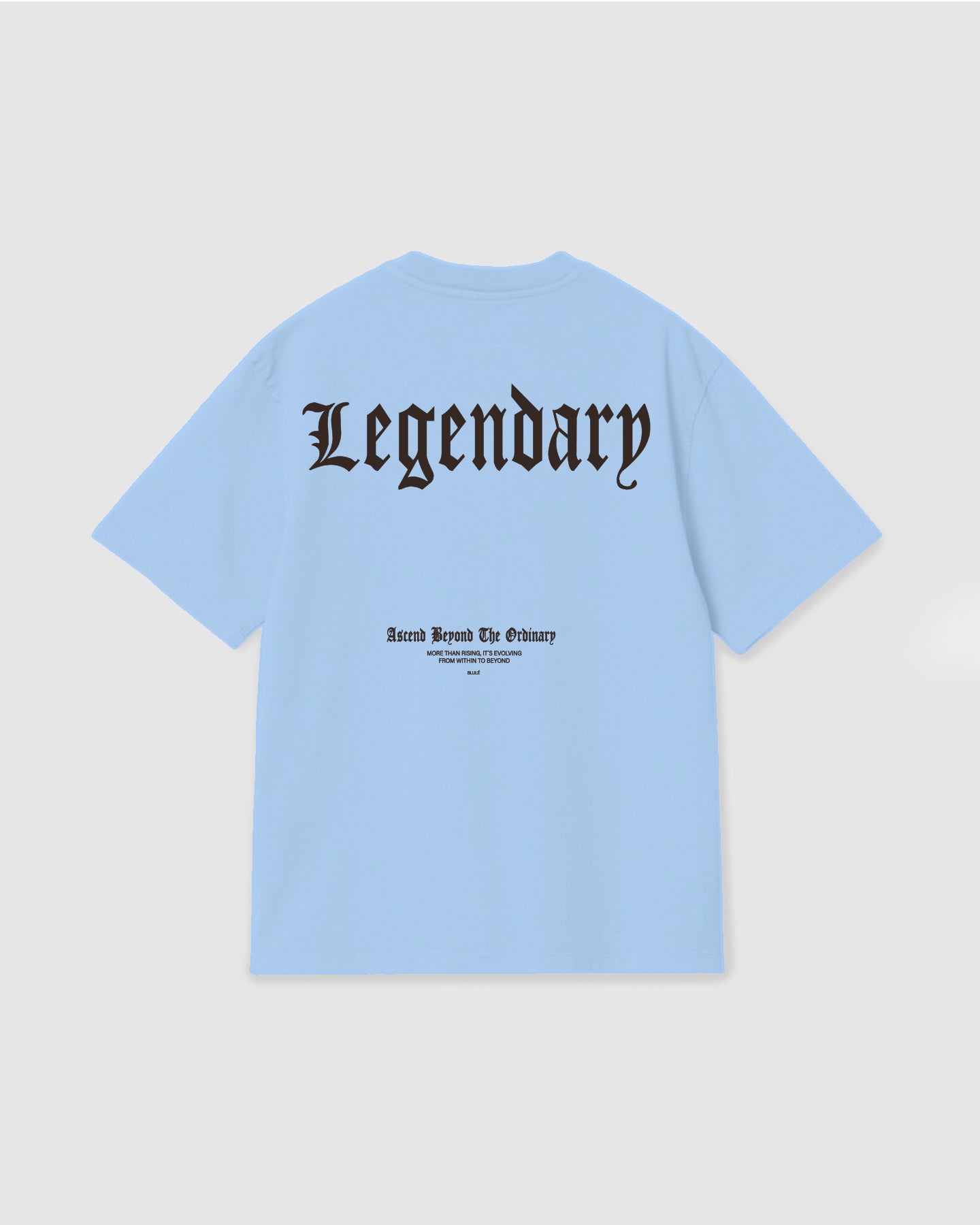 Oversized T Shirt Legendary Sky Blue