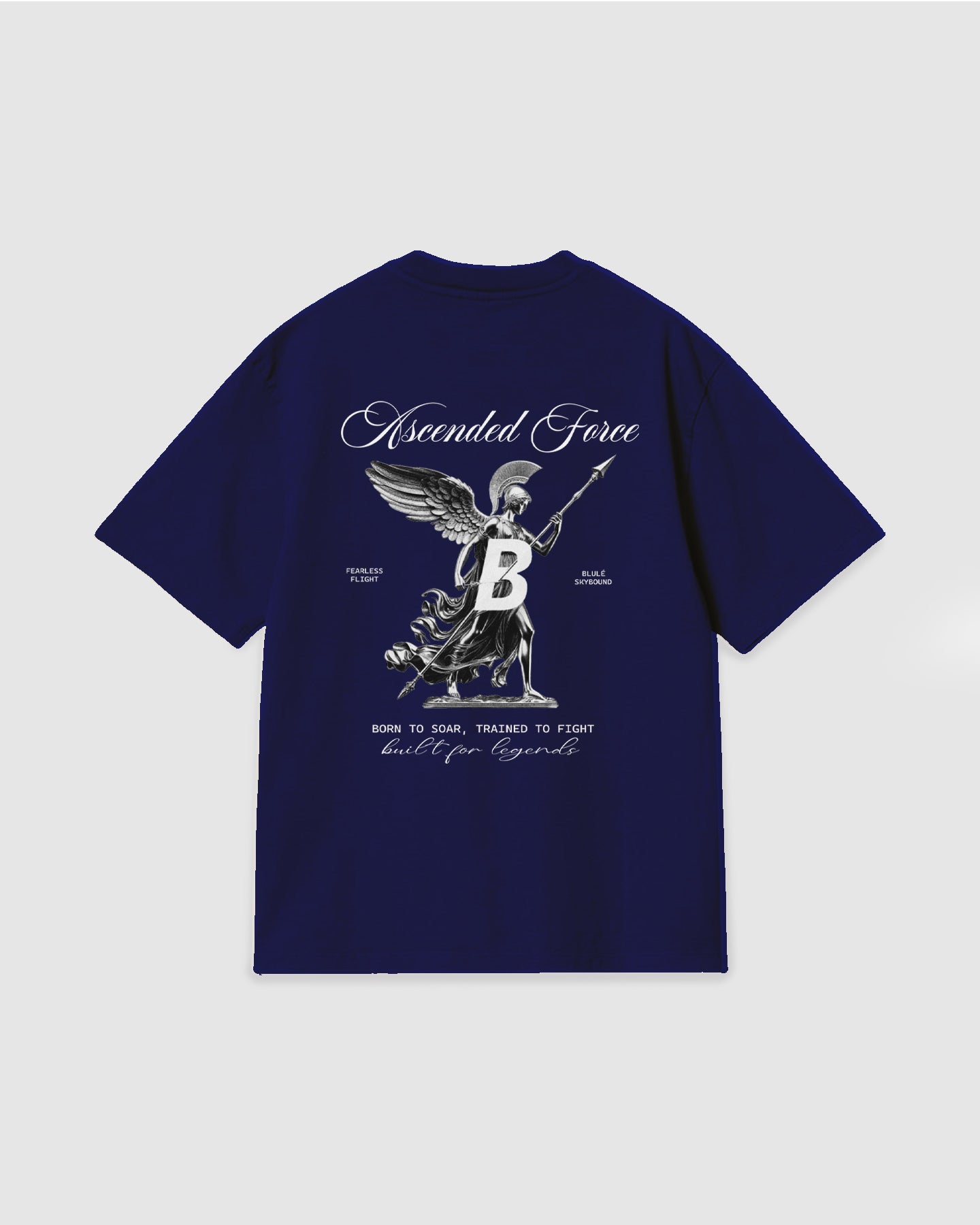 Oversized T Shirt Ascended Force Blue Navy