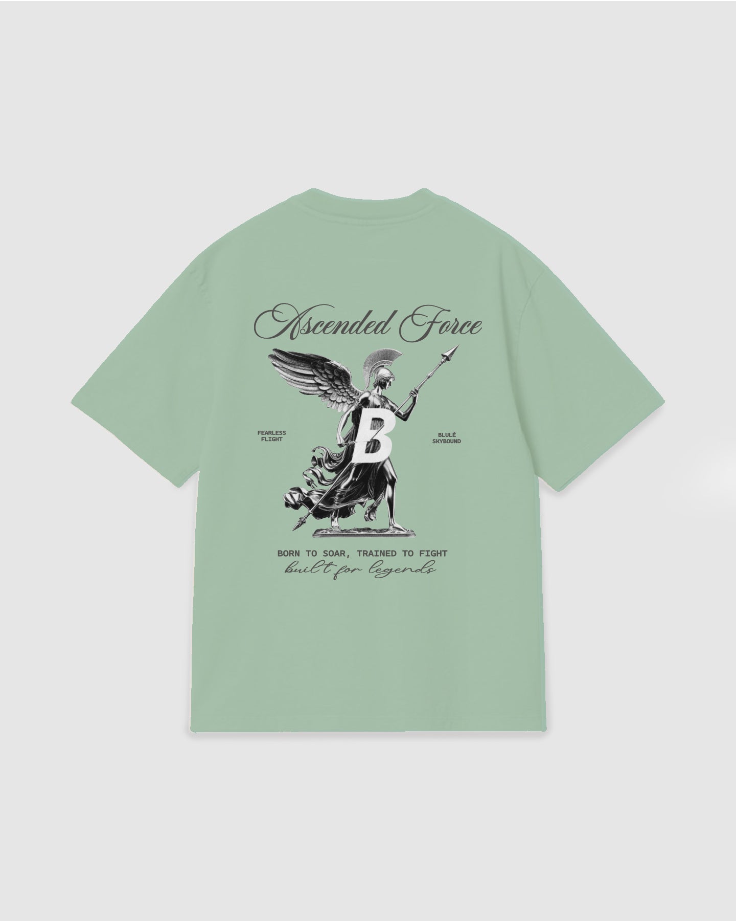 Oversized T Shirt Ascended Force Light Green