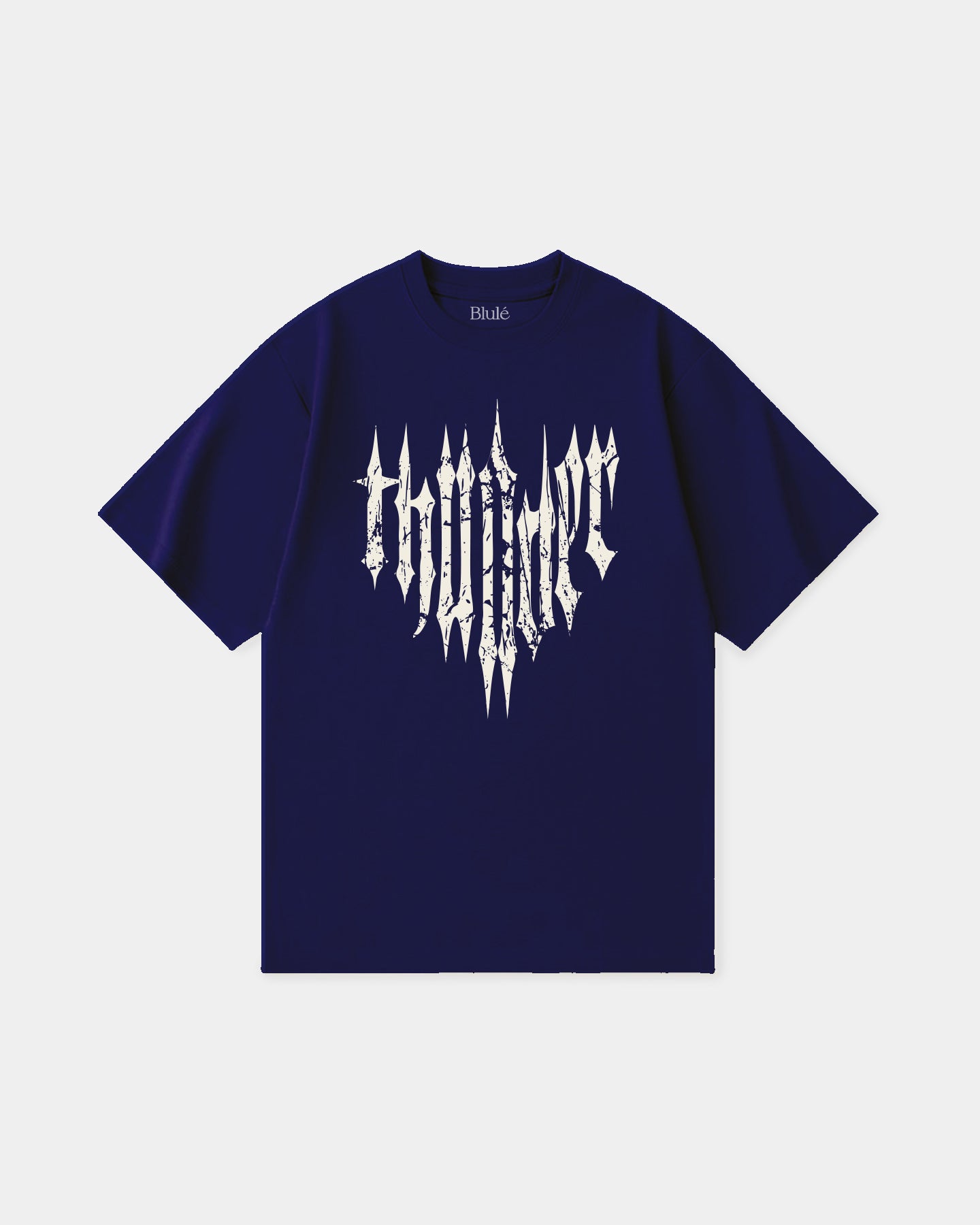 Oversized T Shirt Thunder Blue Navy