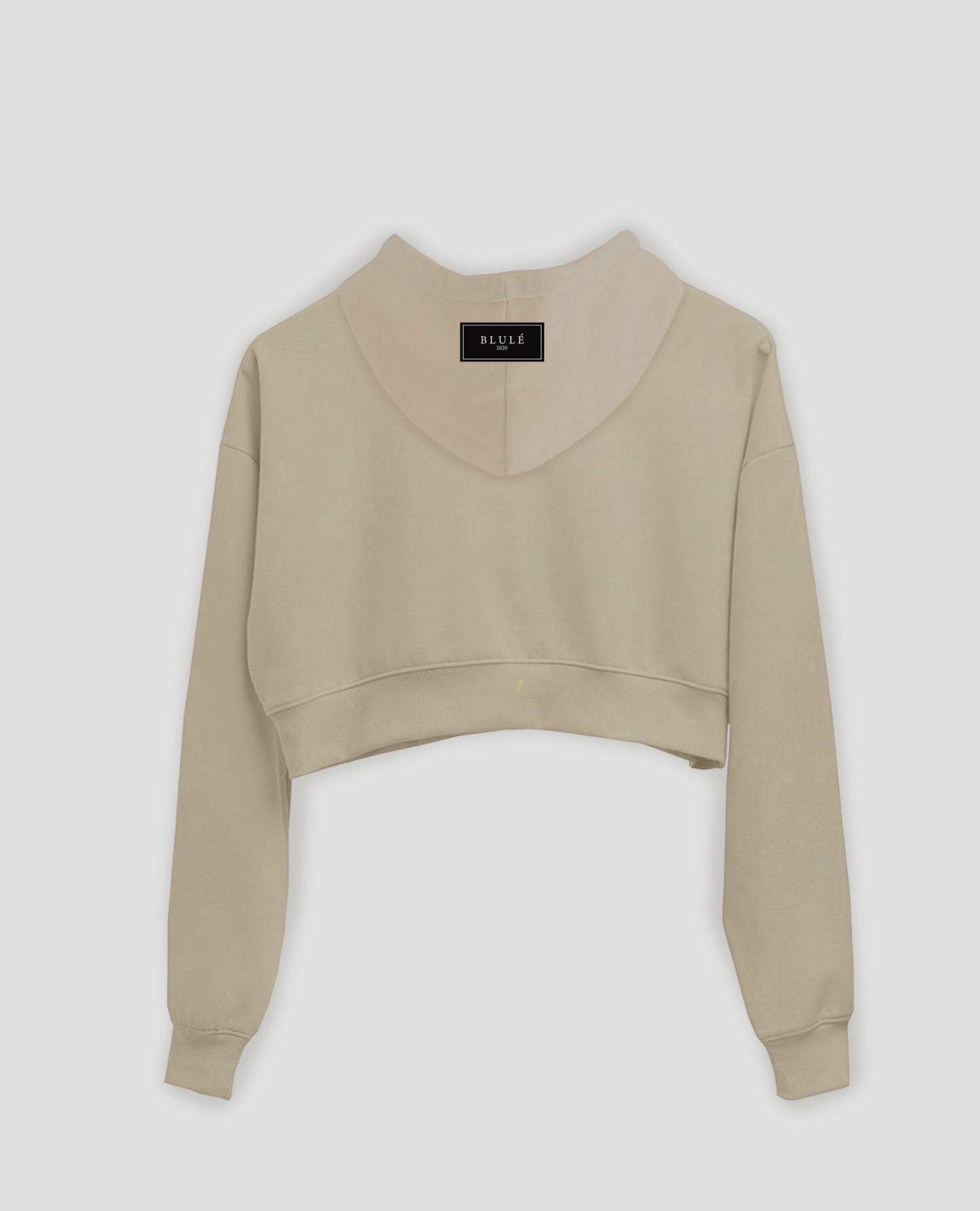Cropped Hoodie Nude