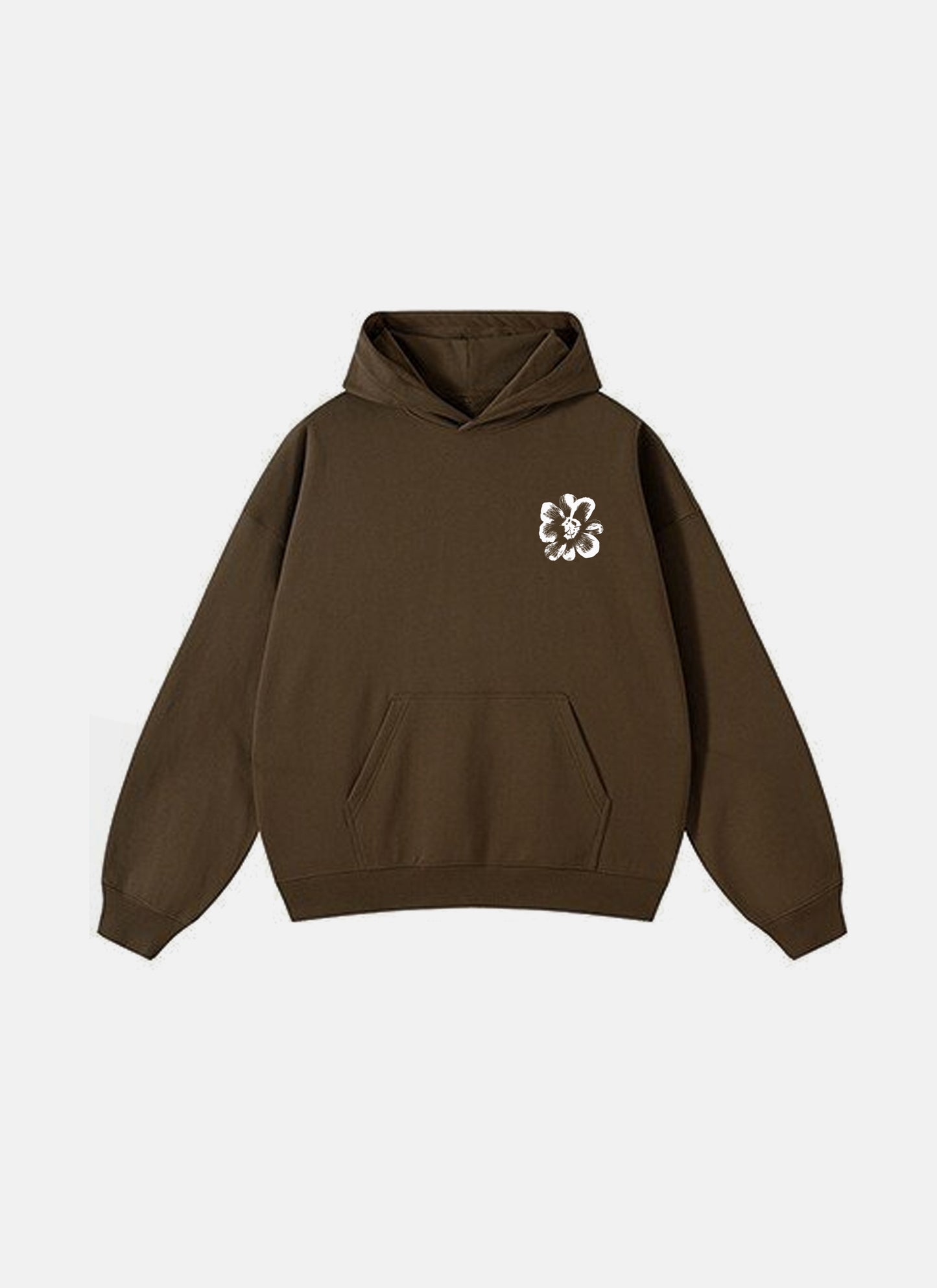 Iridescence Hoodie Brown