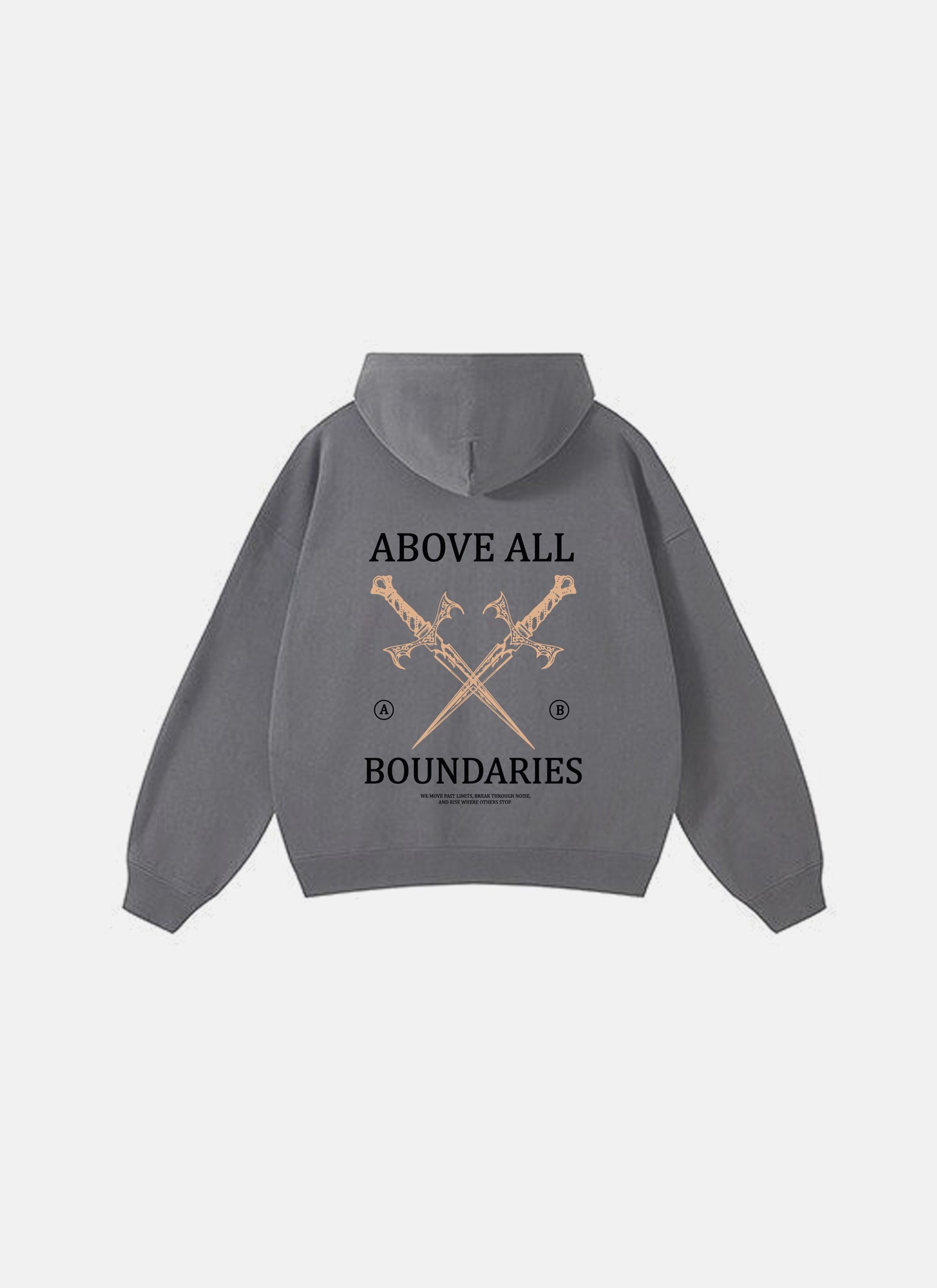 Boundaries Hoodie Grey