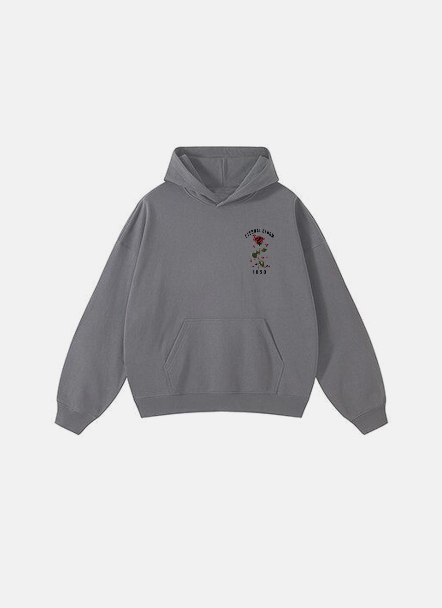 Eternal Bloom Hoodie Grey
