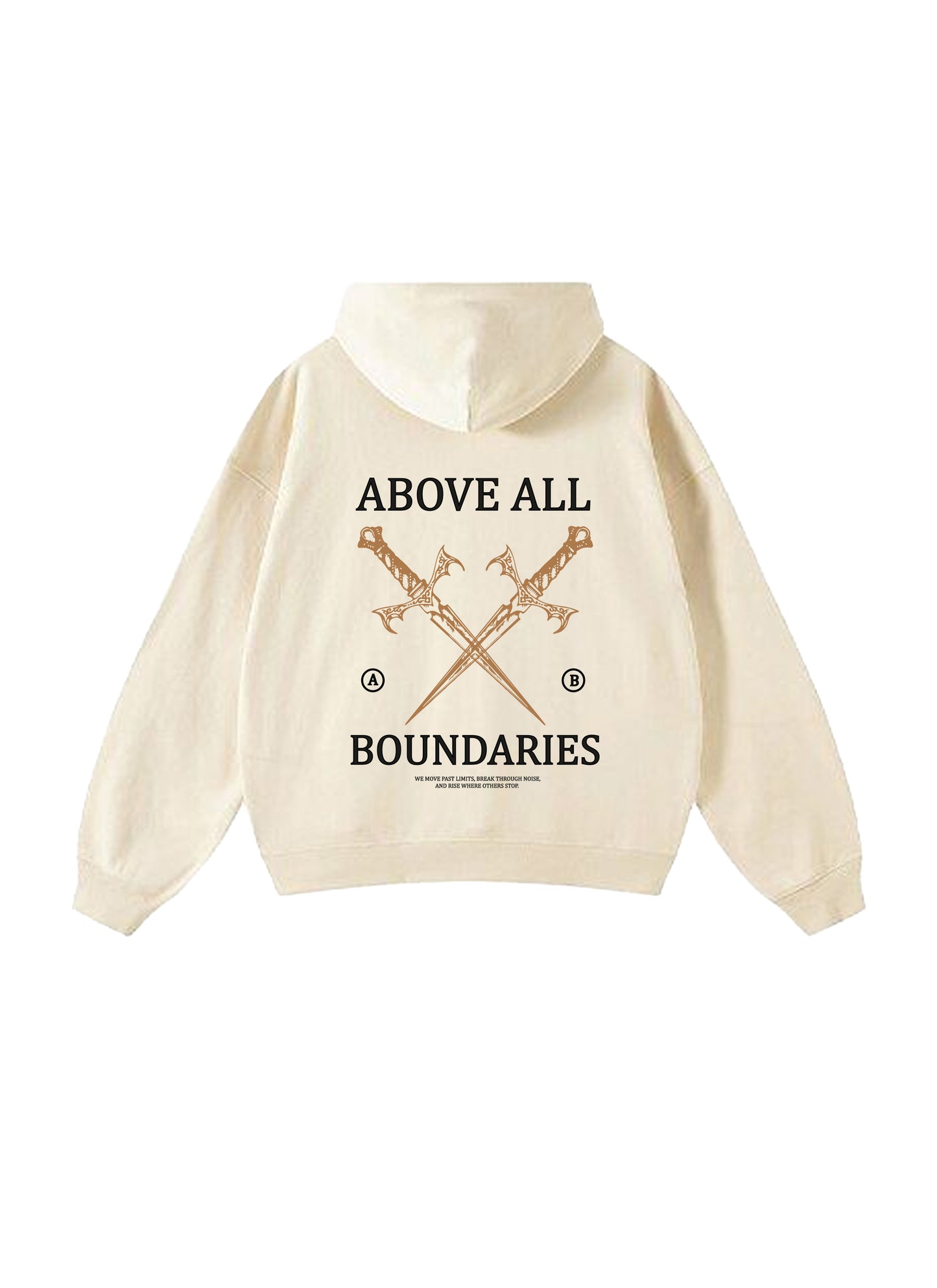 Boundaries Hoodie Vanilla