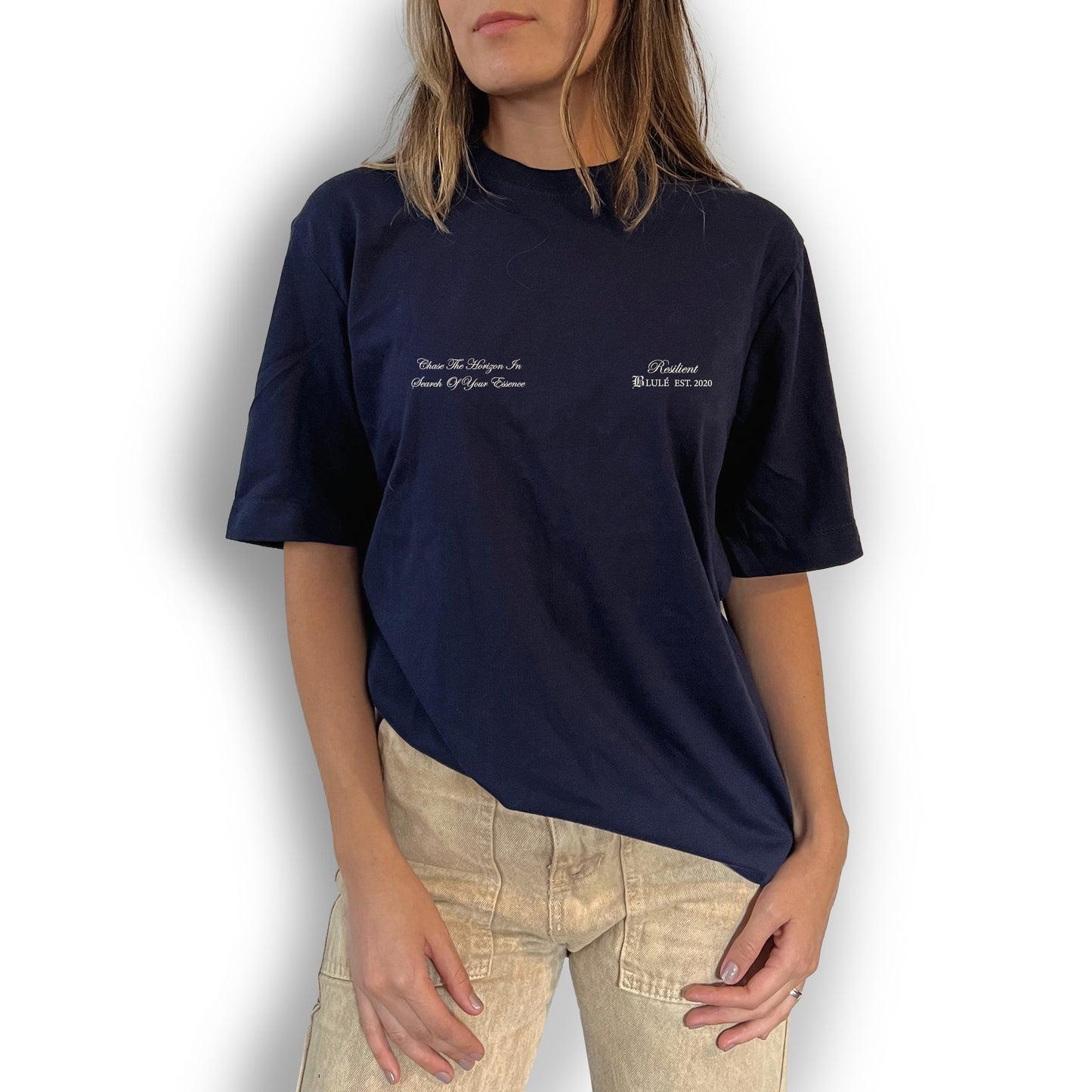 Camiseta Regular Fit Unisex Horizon Azul Navy
