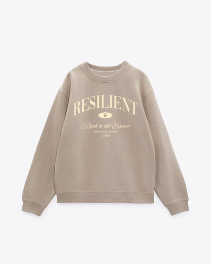 Back to the essence Crewneck Nude
