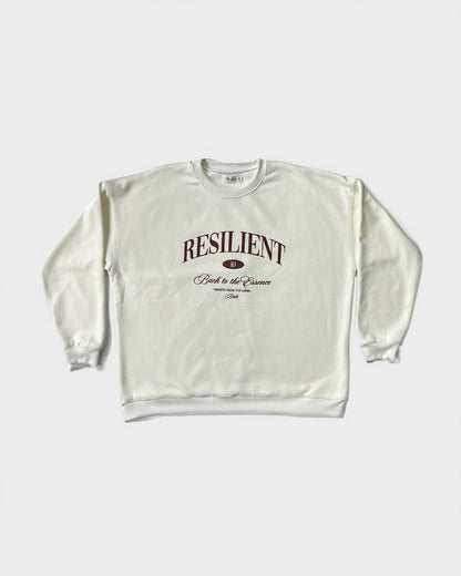 Back to the essence Crewneck Vainilla