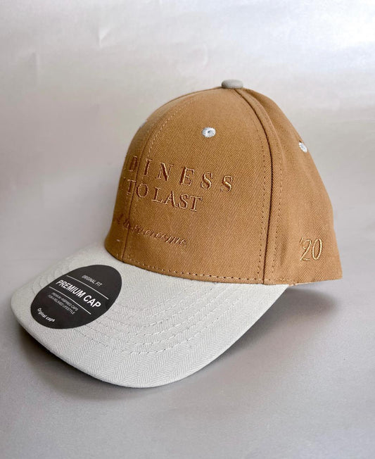 Gorra Bicolor Nude-Gris Claro Steadiness