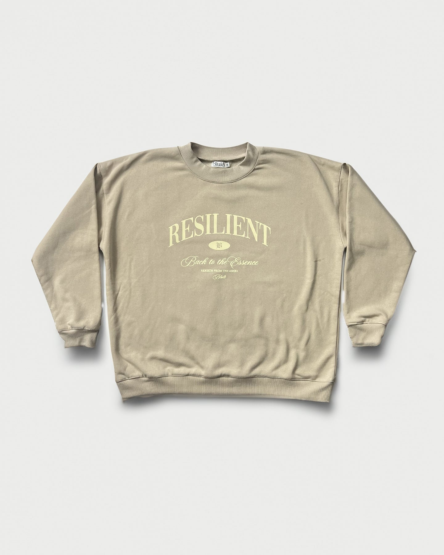 Back to the essence Crewneck Nude