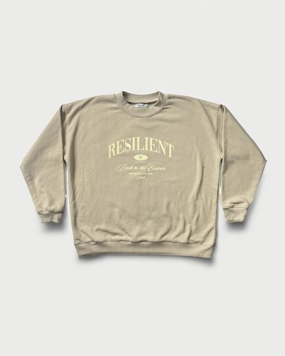 Back to the essence Crewneck Nude