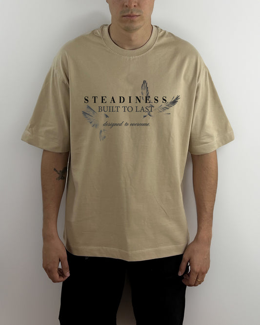 Camiseta Unisex Oversized Steadiness Nude