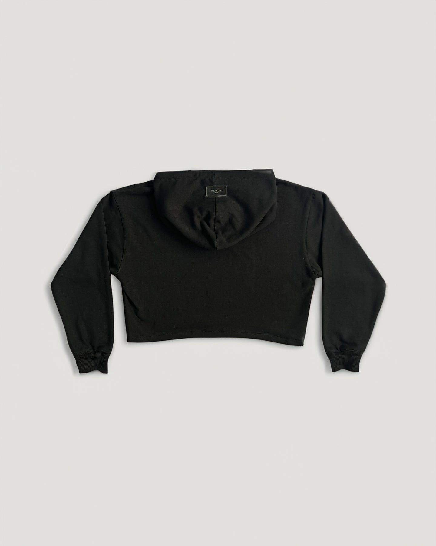 Resilient Cropped Hoodie Black