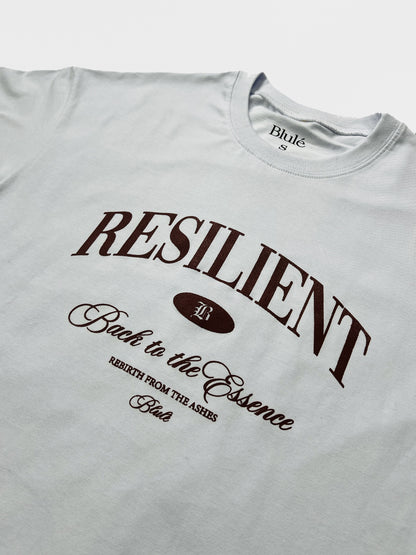 Camiseta Unisex Oversized Back to the essence Vino-Blanco