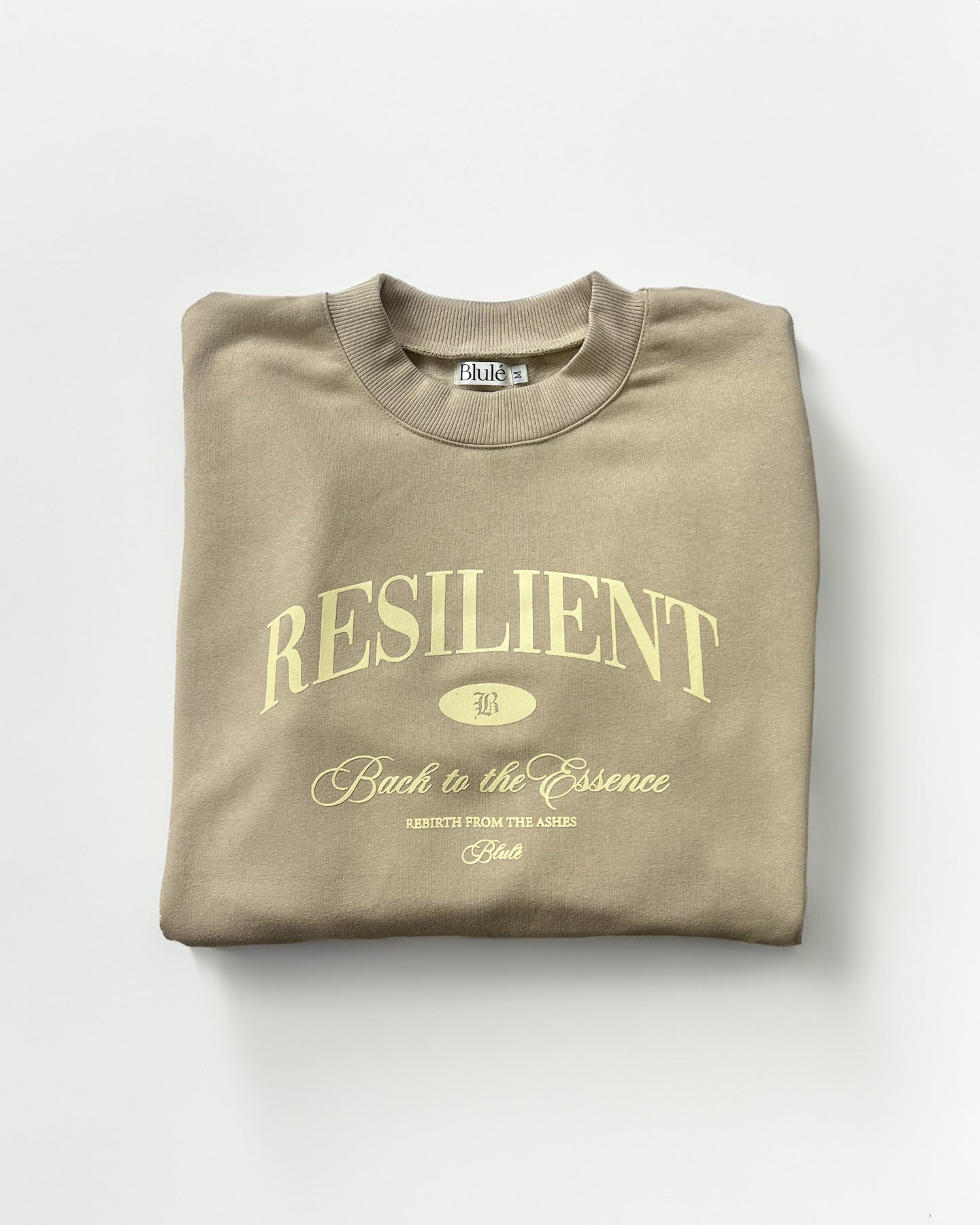 Back to the essence Crewneck Nude