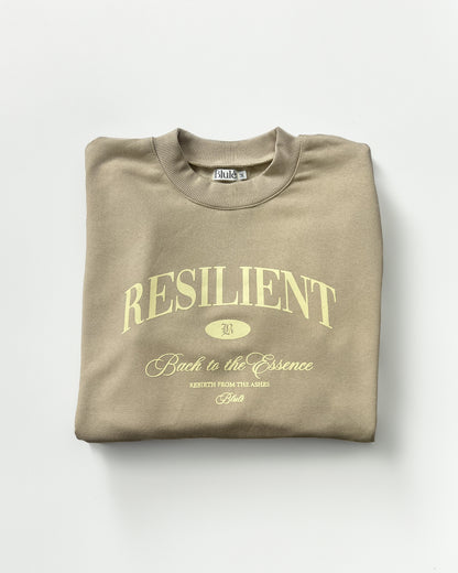 Back to the essence Crewneck Nude