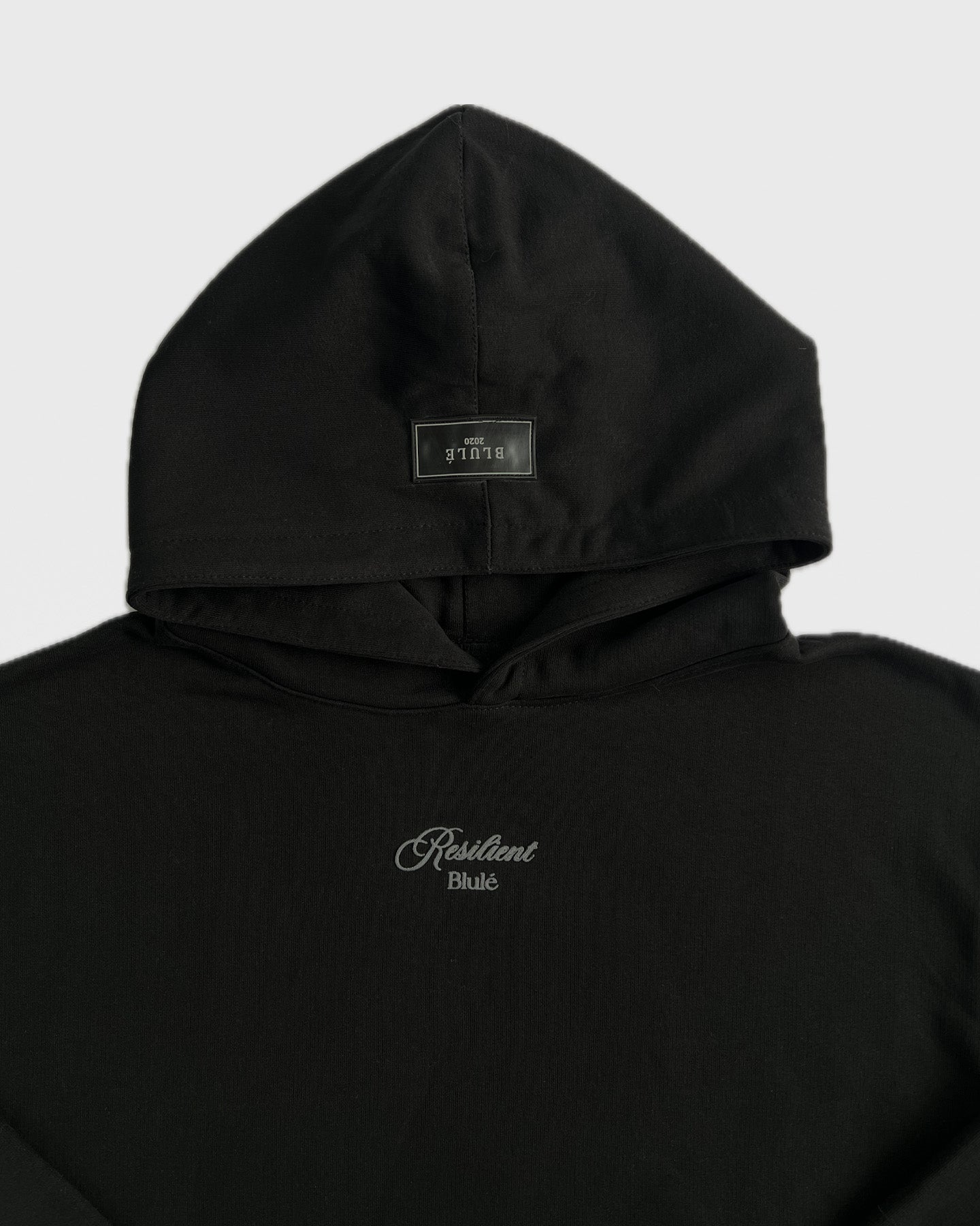 Resilient Cropped Hoodie Black