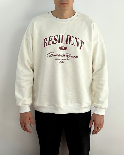 Back to the essence Crewneck Vainilla