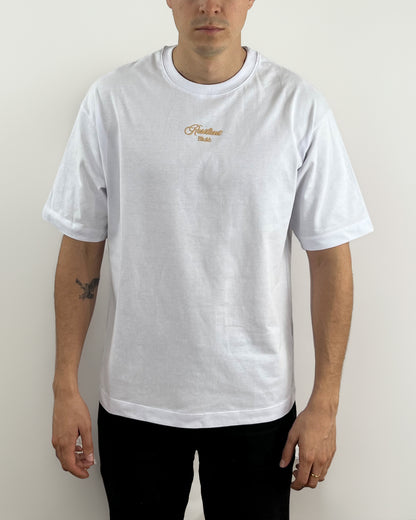 Camiseta Oversized Unisex Resilient Blanco