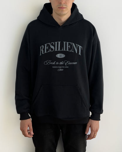 Back to the essence Hoodie Black