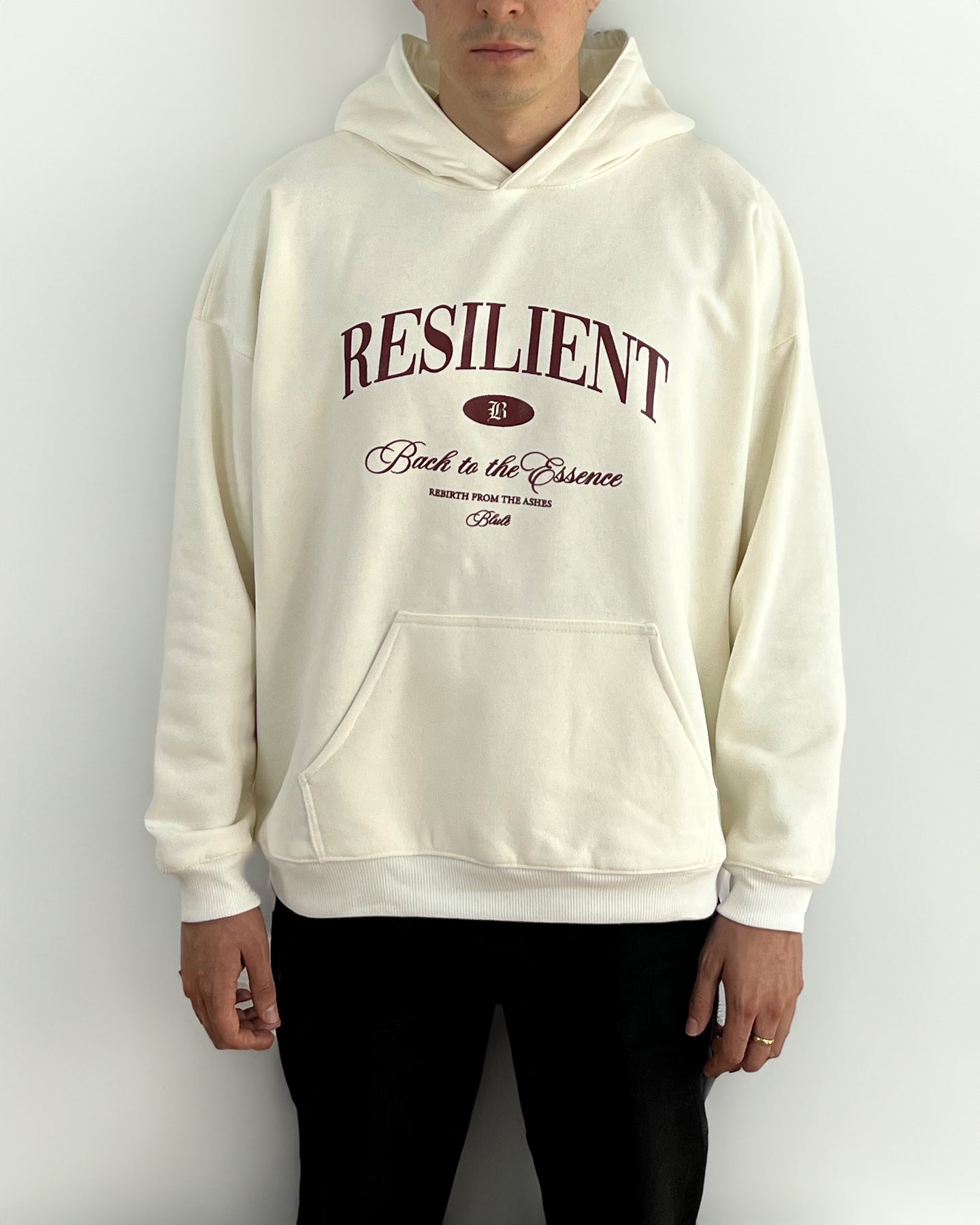 Back to the essence Hoodie Vainilla