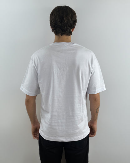 Camiseta Oversized Unisex Resilient Blanco