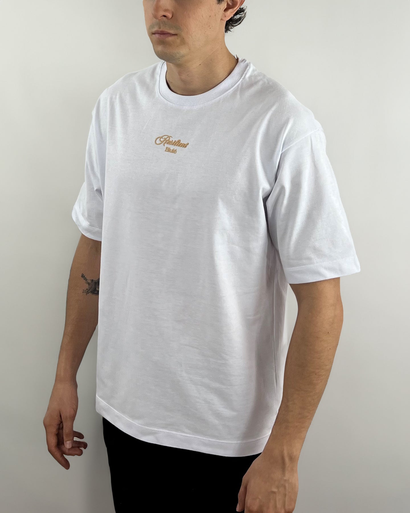 Camiseta Oversized Unisex Resilient Blanco