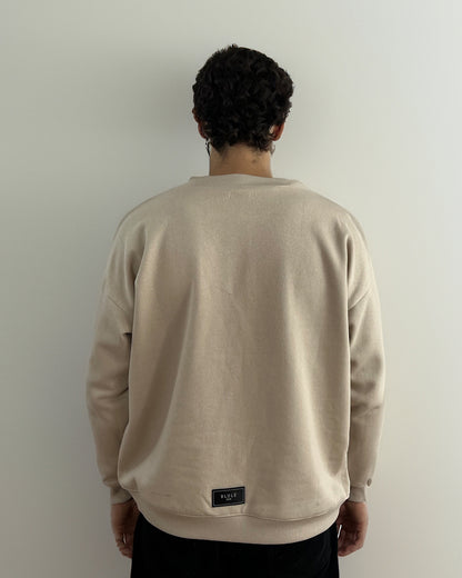 Back to the essence Crewneck Nude