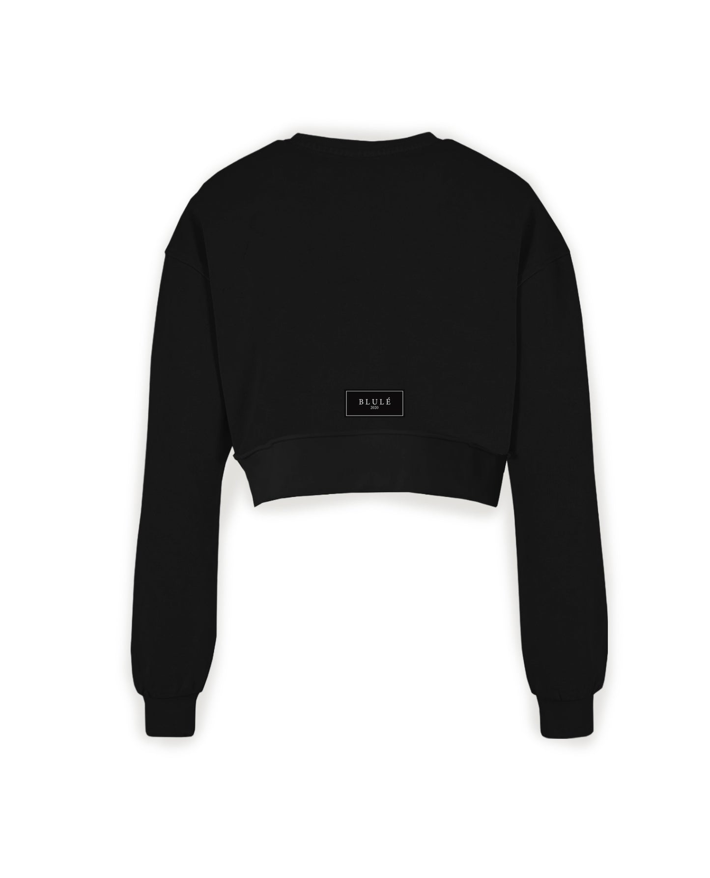 Crewneck Cropped Black