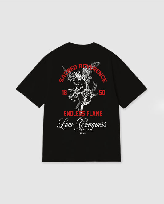 Oversized T Shirt Reverence Black