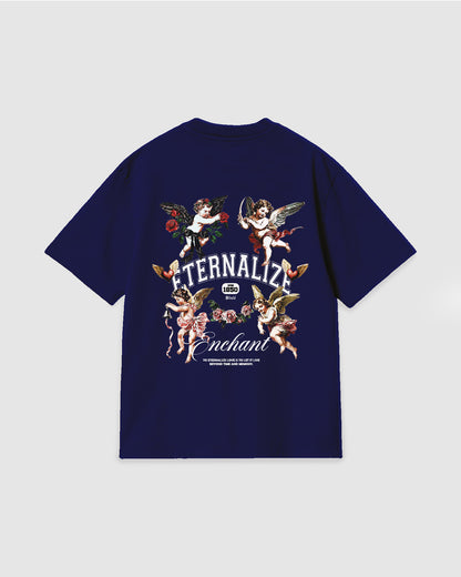 Oversized T Shirt Eternalize Blue Navy