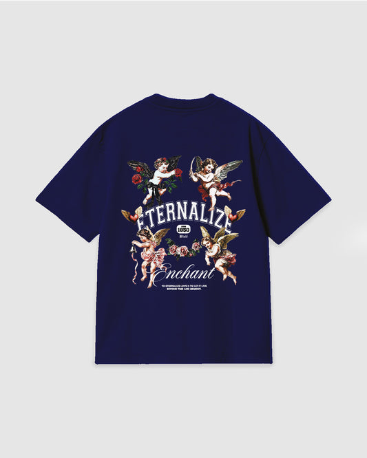 Oversized T Shirt Eternalize Blue Navy