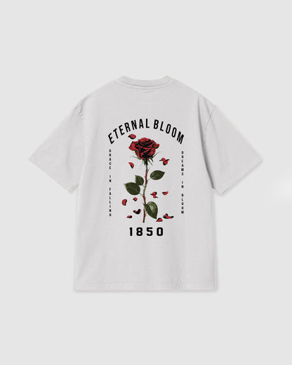 Oversized T Shirt Eternal Bloom White
