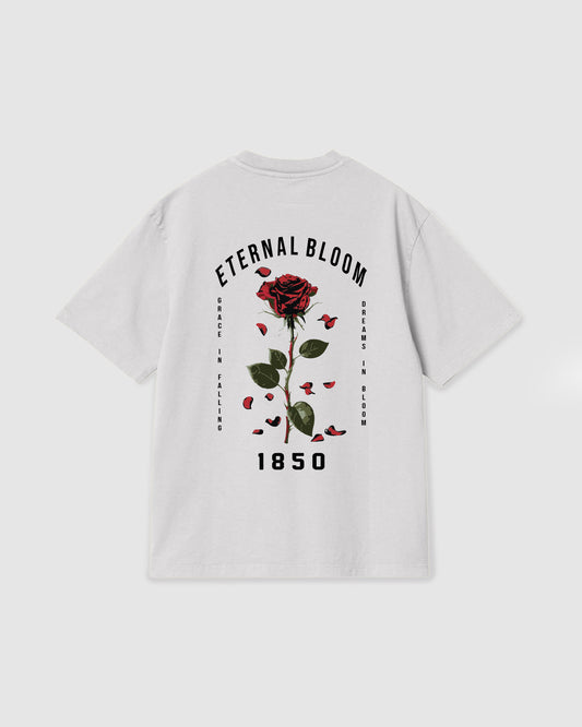 Oversized T Shirt Eternal Bloom White