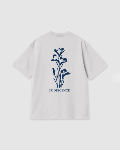 Oversized T Shirt Iridescence White