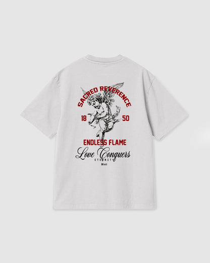 Oversized T Shirt Reverence White