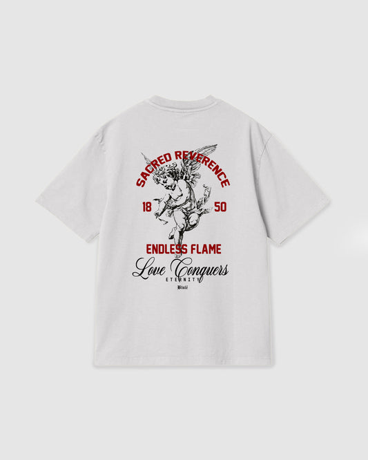 Oversized T Shirt Reverence White