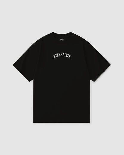 Oversized T Shirt Eternalize Black