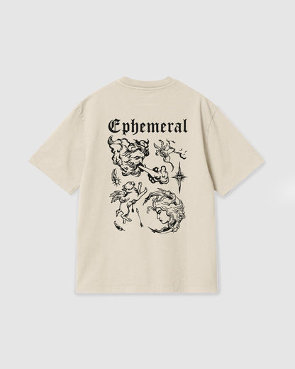 Oversized T Shirt Ephemeral Vanilla
